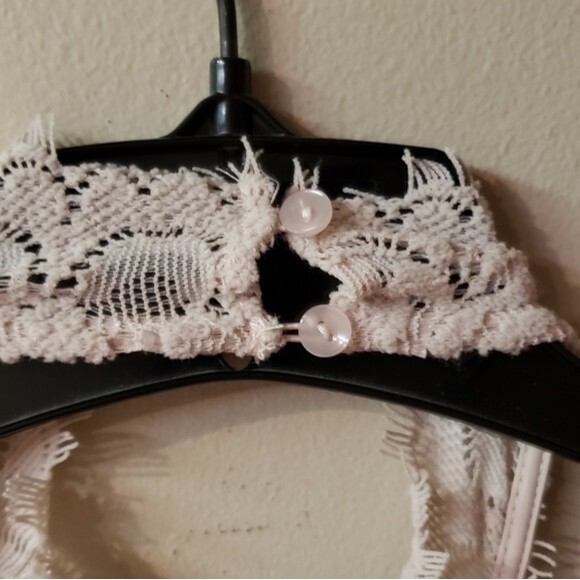 NWT Intimately Free People Taupe Harper Halter Lace Women's Dress Size S… - Picture 8 of 8